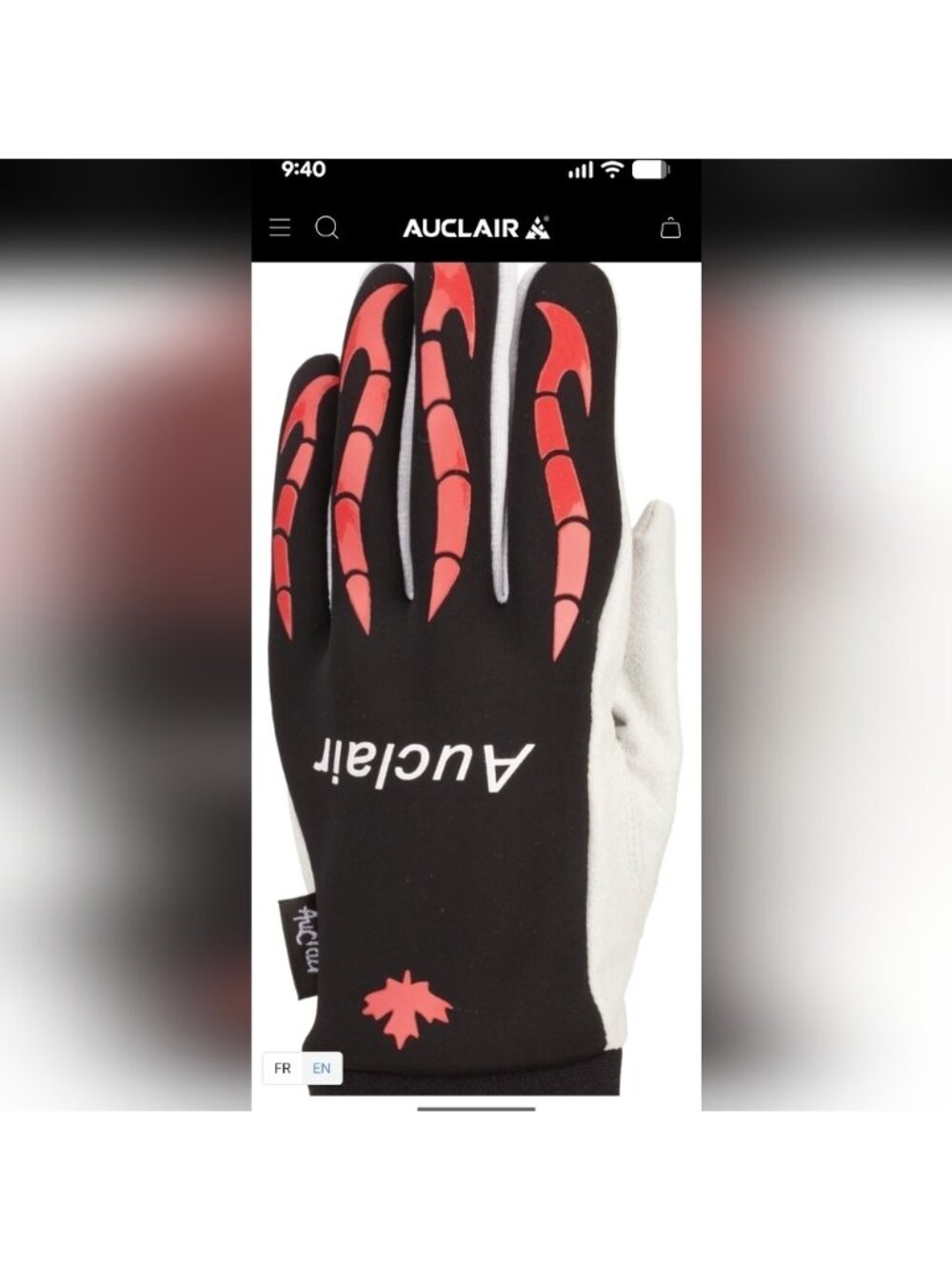 Junior Short Track Speedskating glove with CUT LEVEL A3 Size S